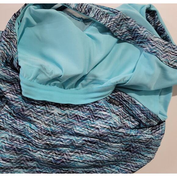 MPG Sport Women’s Blue Racerback Athletic Golf Dress – Size Small, Built-In Bra - Picture 5 of 10